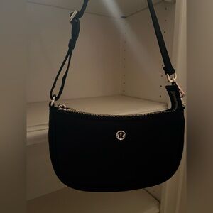 lululemon athletica Classic Black Crossbody Bag